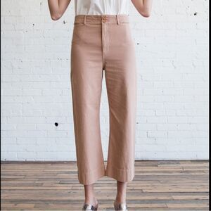 NWOT Apiece Apart Merida Cropped Cotton Pants